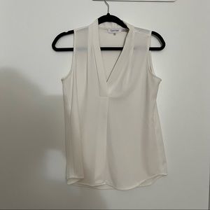 Calvin Klein white blouse